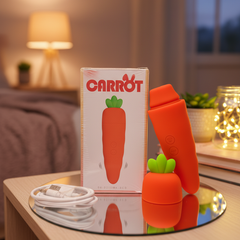 Crazy Carrot vibrador succionador clítoris divertido y recargable