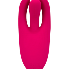 Vibrador Crazy Finger con movimiento lateral potente, 10 vibraciones y aleteos, diseño innovador Glow & Vibe.
