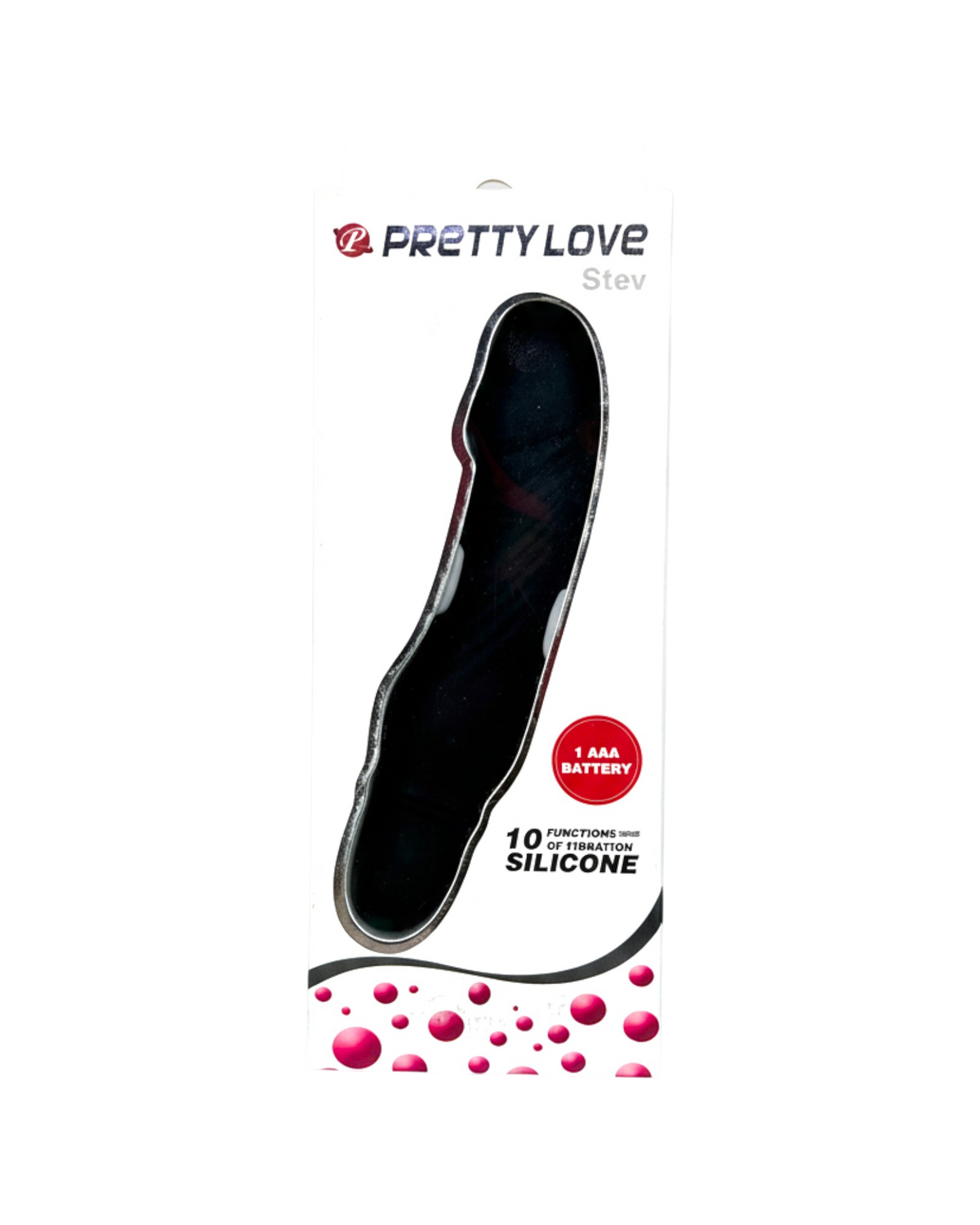 Mini vibrador Stev Mini compacto y potente, diseño moderno y vibrador portátil discreto, Glow & Vibe.