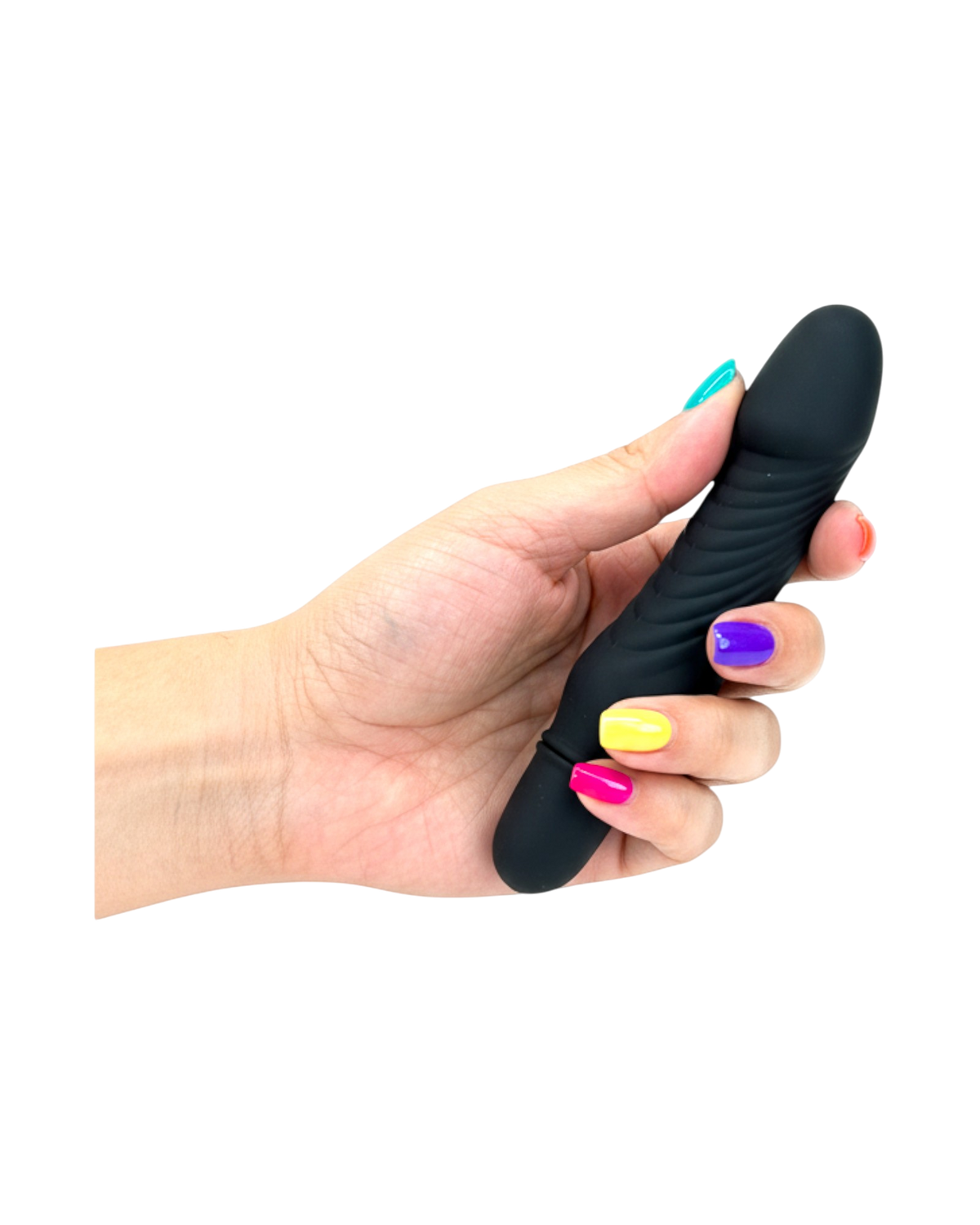 Mini vibrador Stev Mini compacto y potente, diseño moderno y vibrador portátil discreto, Glow & Vibe.