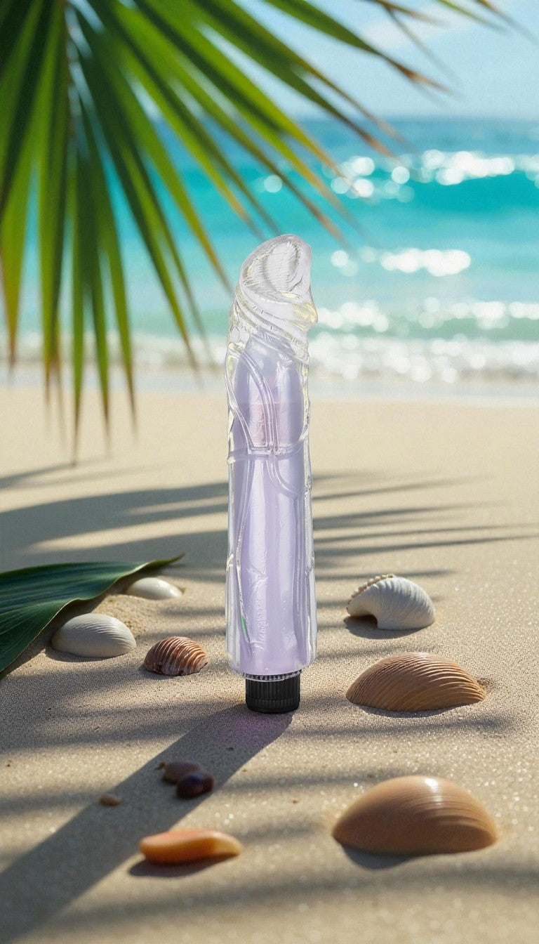 Vibrador brillante Glow Light con efecto luminoso, diseño elegante y moderno, juguete sensual para mujer Glow & Vibe.