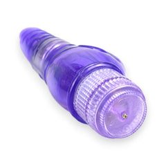 Vibrador Crystal Climbing doble estimulación, diseño curvado para punto G y toque en clítoris, vibrador elegante y sensual, marca Glow & Vibe.