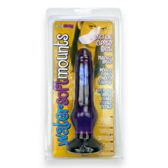 Vibrador Soft Rider con textura suave y diseño ergonómico, color elegante, vibrador cómodo y flexible para mujer, marca Glow & Vibe.