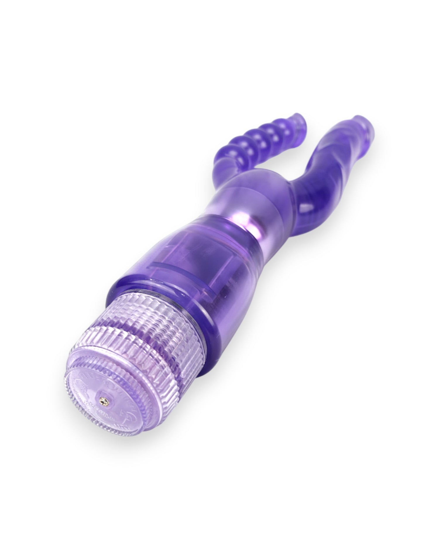 Vibrador Double Pleasure de doble estimulación, diseño elegante y potente, vibrador sensual y sofisticado, marca Glow & Vibe.