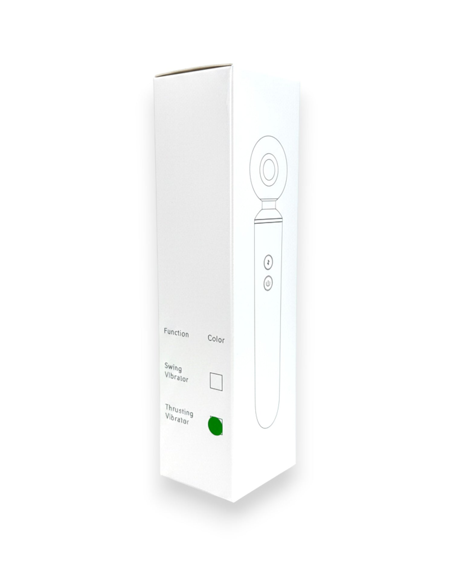 Vibrador Meng Dun Dun con pistón y pulsaciones, vibrador tecnológico potente y elegante, diseño moderno Glow & Vibe.