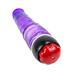 Vibrador realista Play Rod color elegante, diseño clásico y vibrador de intensidad gradual, juguete sensual Glow & Vibe.