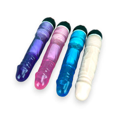 Vibrador realista Play Rod color elegante, diseño clásico y vibrador de intensidad gradual, juguete sensual Glow & Vibe.