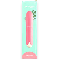 Mini vibrador Magic Mini elegante y compacto, diseño discreto, vibrador portátil para mujer, Glow & Vibe.