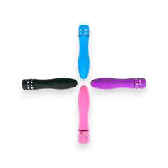 Mini vibrador Diamond Princess color brillante, vibrador elegante con brillo de lujo, diseño discreto Glow & Vibe.