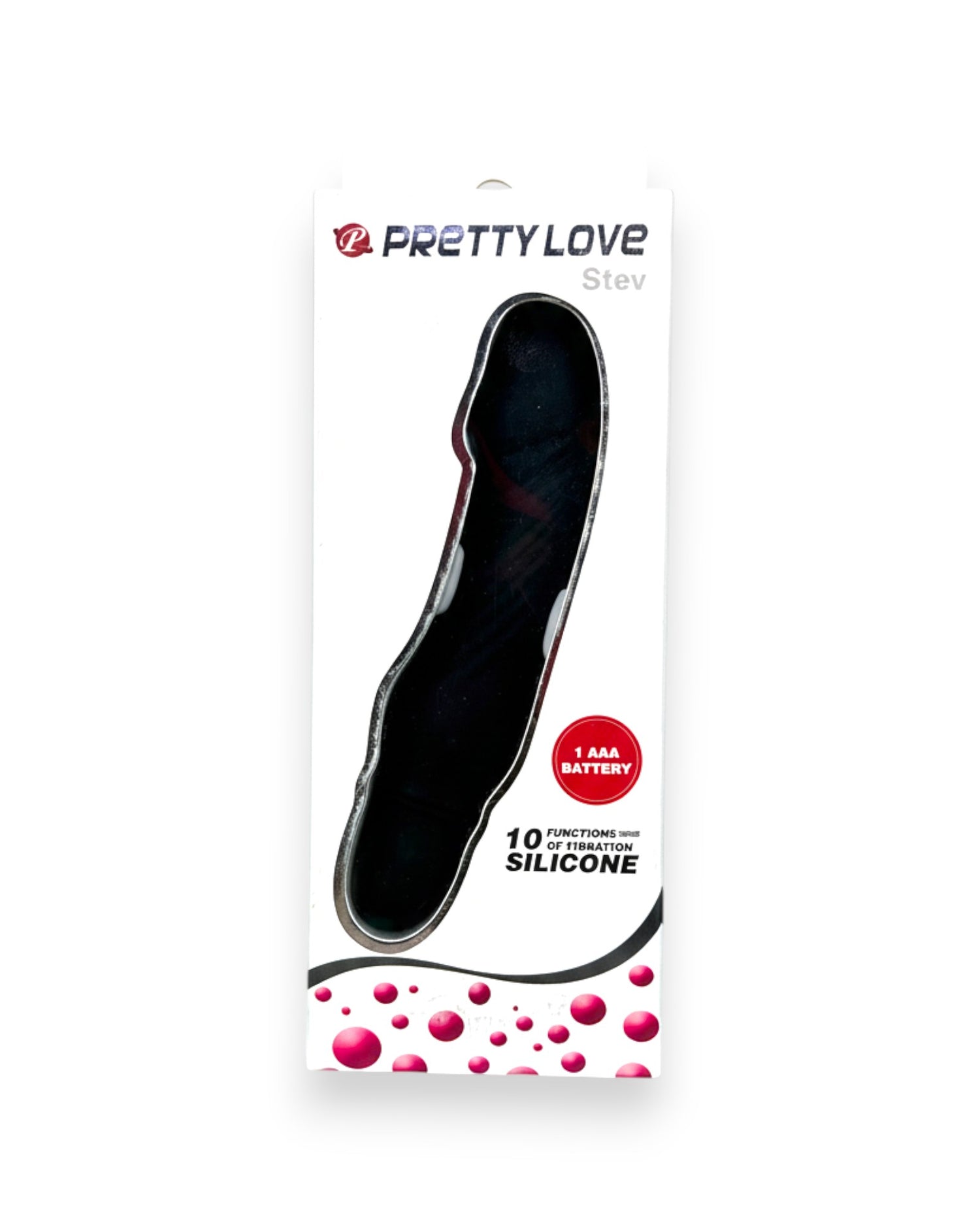 Mini vibrador Stev Mini compacto y potente, diseño moderno y vibrador portátil discreto, Glow & Vibe.