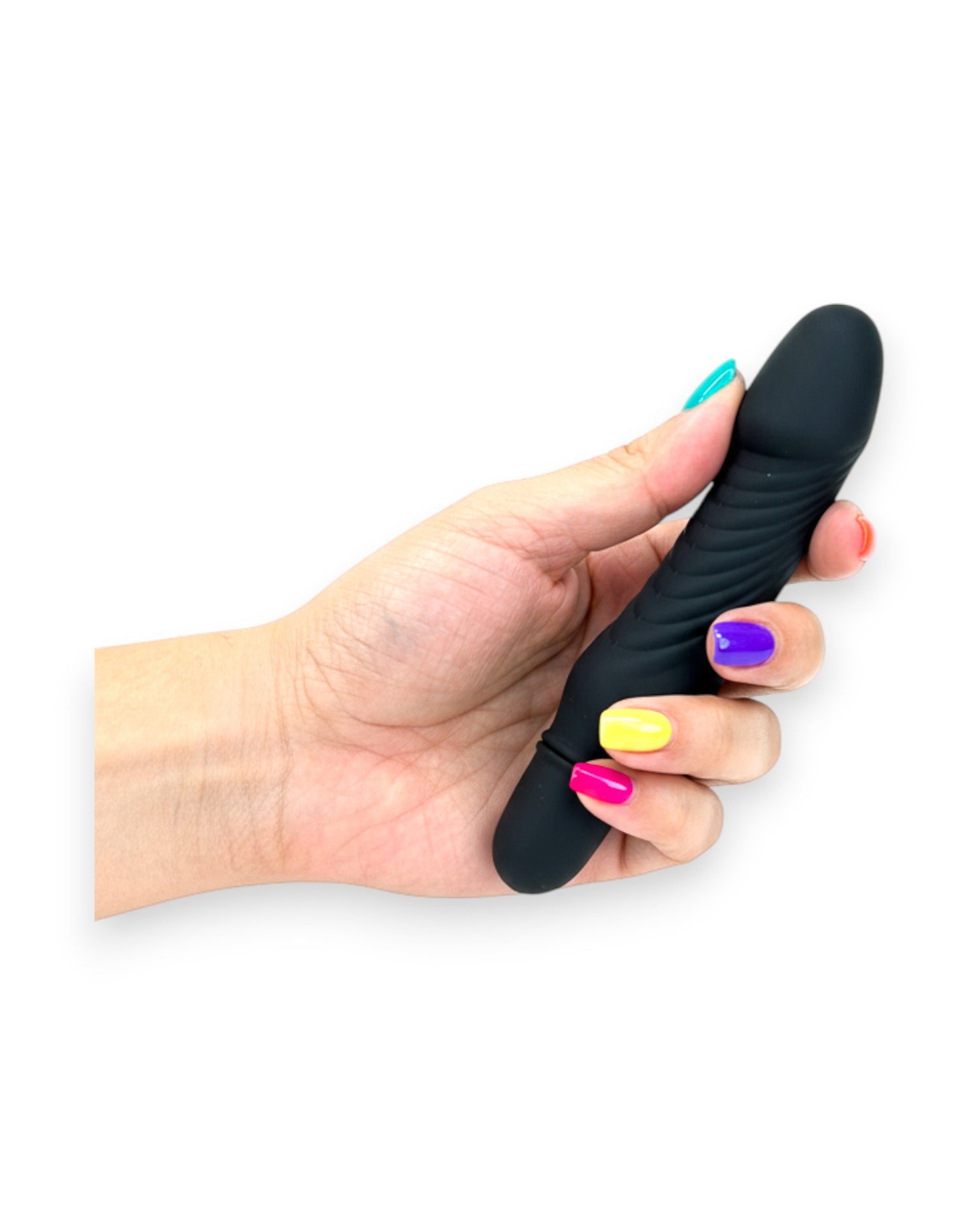 Mini vibrador Stev Mini compacto y potente, diseño moderno y vibrador portátil discreto, Glow & Vibe.