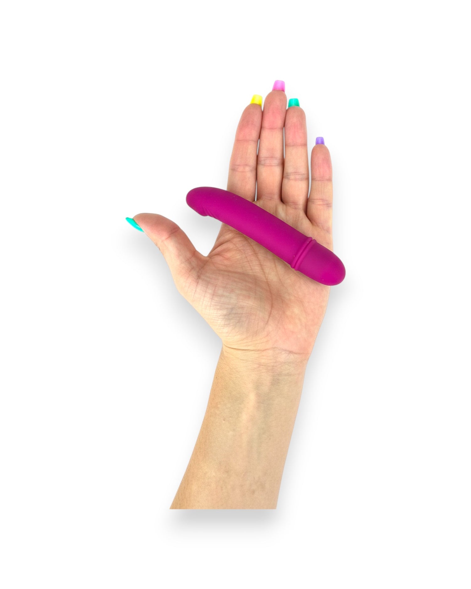 Vibrador Pure Vibe clásico y elegante, diseño versátil y vibrador discreto para mujer, Glow & Vibe.