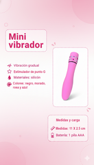 Mini vibrador Diamond Princess color brillante, vibrador elegante con brillo de lujo, diseño discreto Glow & Vibe.