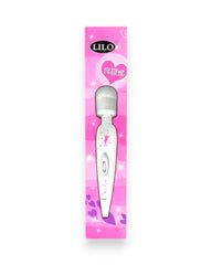 vibrador White Bliss color blanco, diseño elegante y discreto, vibrador sofisticado para mujer Glow & Vibe.