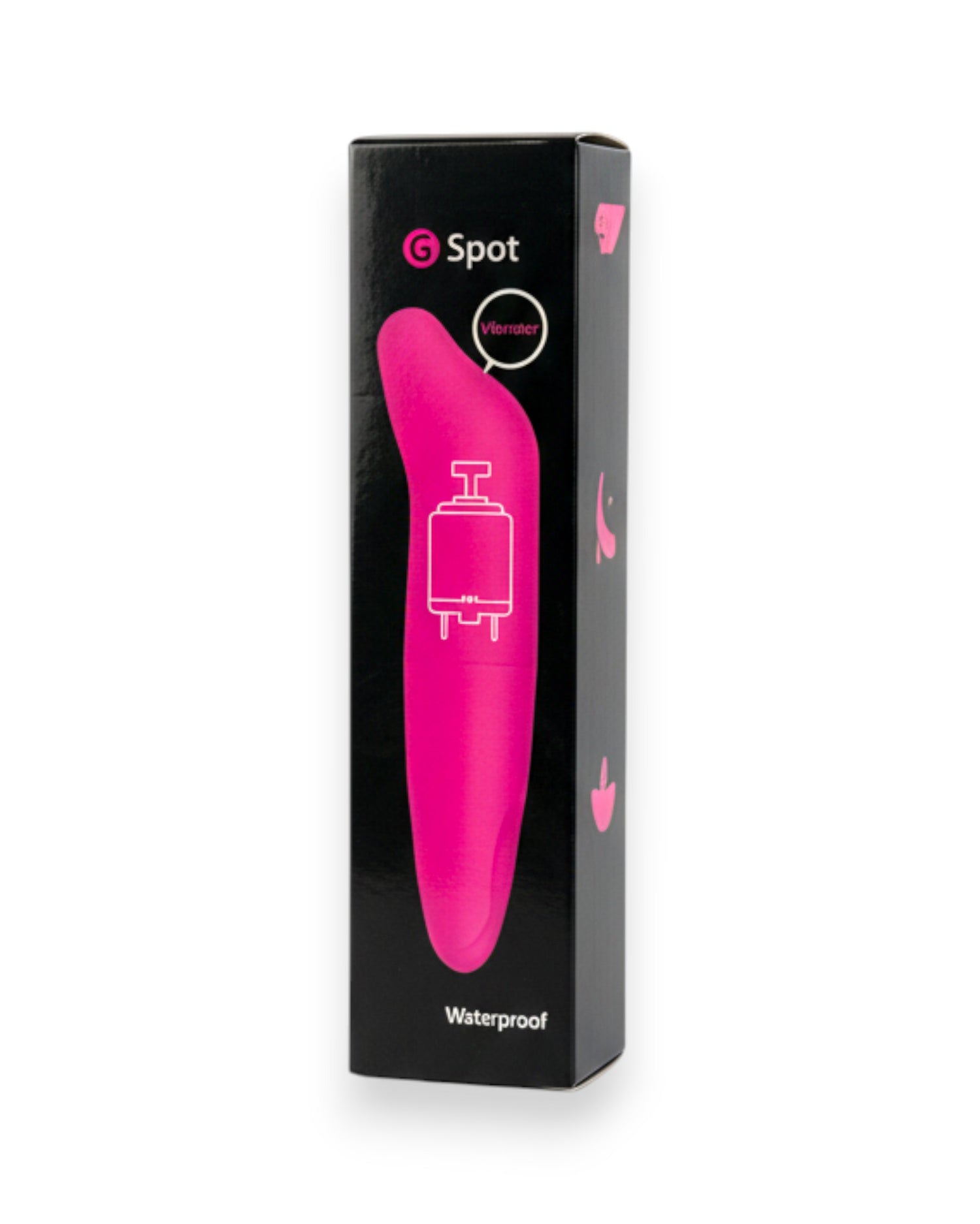 Mini vibrador Pocket Vibe discreto y portátil, color elegante, vibrador de bolsillo para mujer, Glow & Vibe.