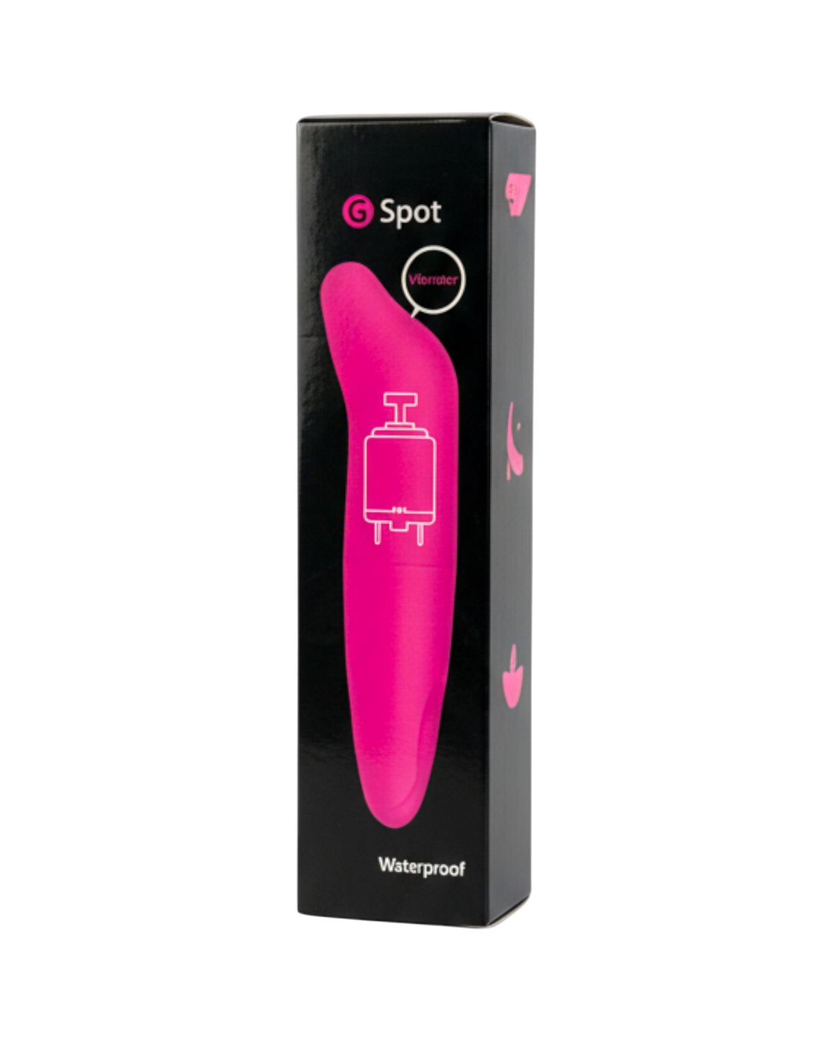 Mini vibrador Pocket Vibe discreto y portátil, color elegante, vibrador de bolsillo para mujer, Glow & Vibe.