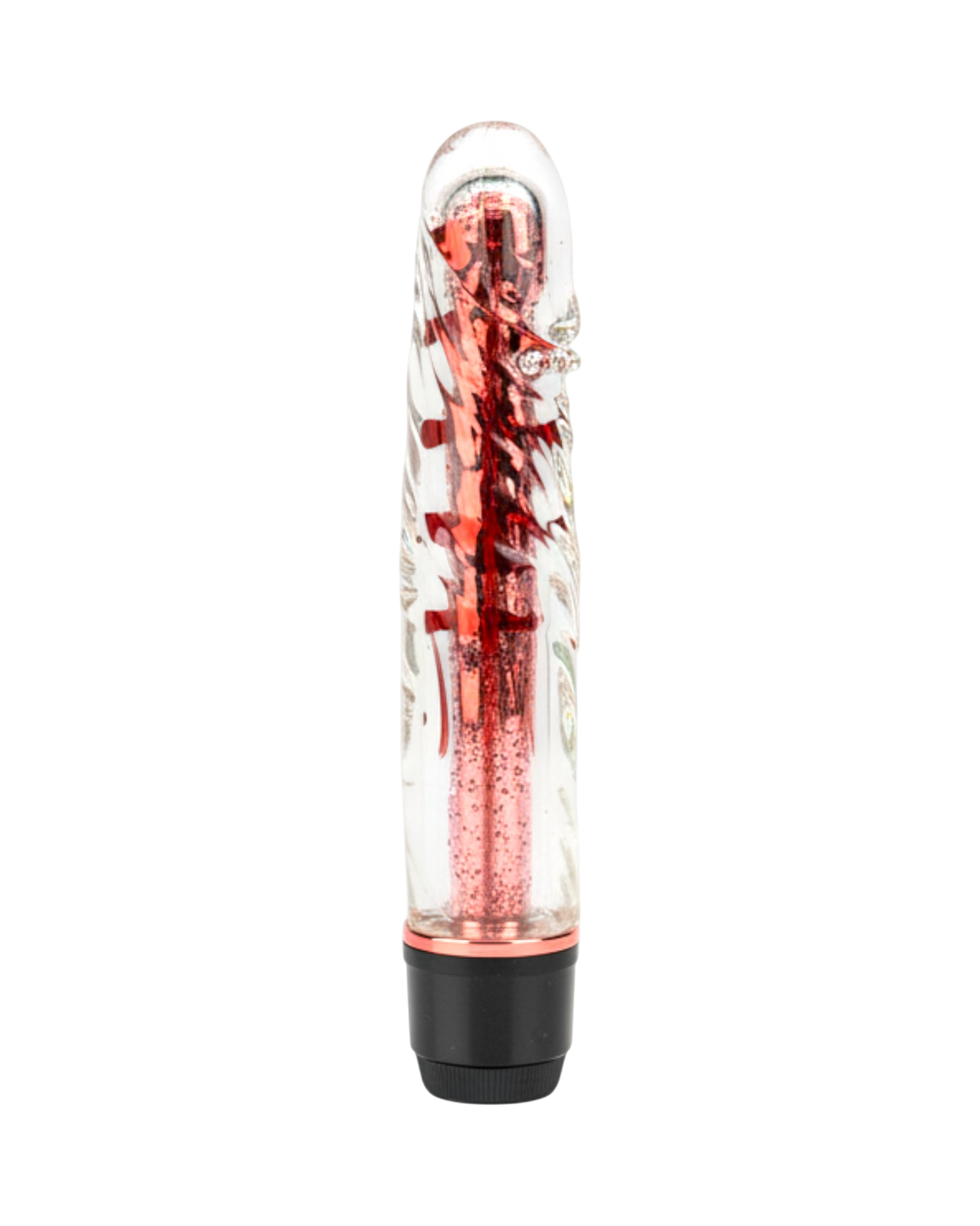 Vibrador Vibe Armor texturizado tipo piel, diseño elegante y potente, vibrador masculino realista Glow & Vibe.