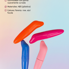 Mini vibrador Pocket Vibe discreto y portátil, color elegante, vibrador de bolsillo para mujer, Glow & Vibe.