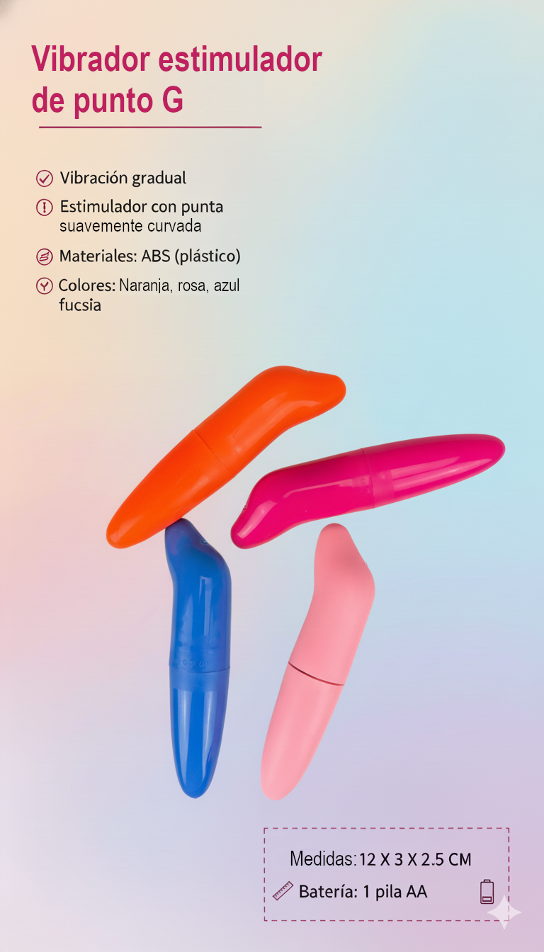 Mini vibrador Pocket Vibe discreto y portátil, color elegante, vibrador de bolsillo para mujer, Glow & Vibe.