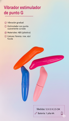 Mini vibrador Pocket Vibe discreto y portátil, color elegante, vibrador de bolsillo para mujer, Glow & Vibe.