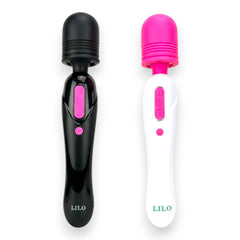 Vibrador Dual Bliss doble estimulación, diseño elegante y potente, vibrador versátil para pareja Glow & Vibe.