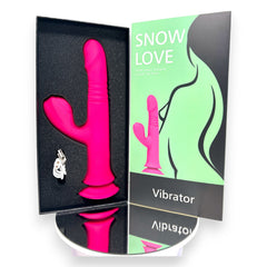 Vibrador de silicona suave Snow Love Glow & Vibe