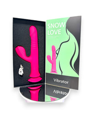 Vibrador de silicona suave Snow Love Glow & Vibe