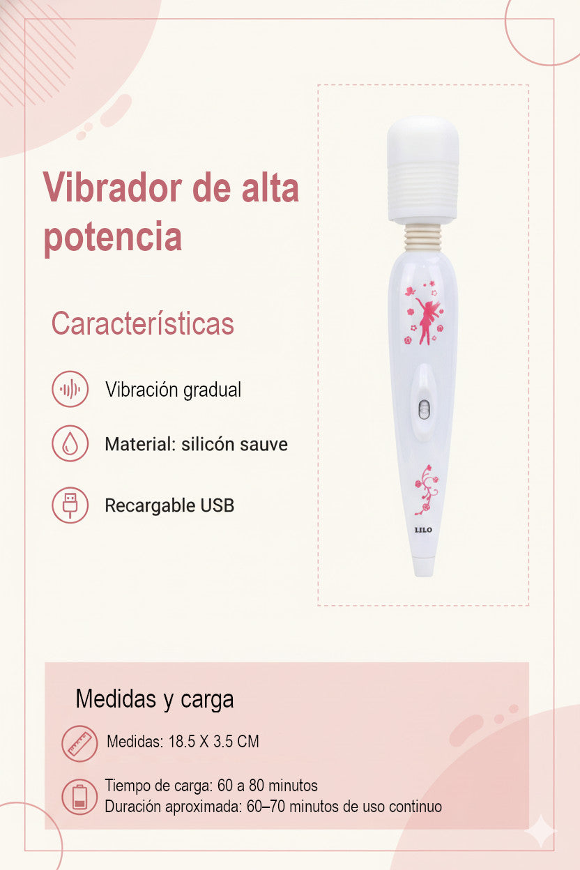 vibrador White Bliss color blanco, diseño elegante y discreto, vibrador sofisticado para mujer Glow & Vibe.