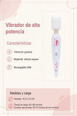 vibrador White Bliss color blanco, diseño elegante y discreto, vibrador sofisticado para mujer Glow & Vibe.