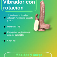 Vibrador Royal Rabbit doble motor, diseño elegante tipo conejo, vibrador potente y lujoso para mujer, marca Glow & Vibe.