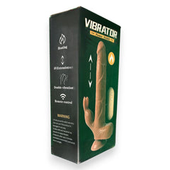 Vibrador Royal Rabbit doble motor, diseño elegante tipo conejo, vibrador potente y lujoso para mujer, marca Glow & Vibe.