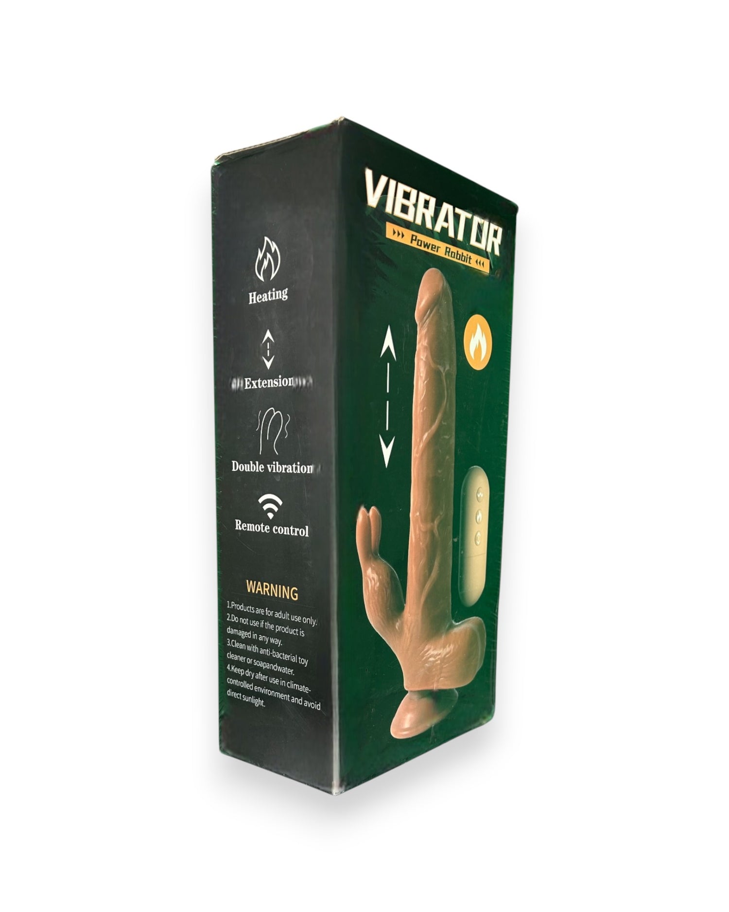 Vibrador Royal Rabbit doble motor, diseño elegante tipo conejo, vibrador potente y lujoso para mujer, marca Glow & Vibe.