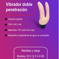 Vibrador Dual Lover doble estimulación, diseño elegante y envolvente, vibrador para placer simultáneo, marca Glow & Vibe.