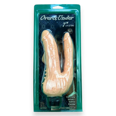 Vibrador Dual Lover doble estimulación, diseño elegante y envolvente, vibrador para placer simultáneo, marca Glow & Vibe.