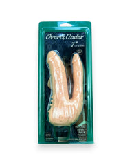 Vibrador Dual Lover doble estimulación, diseño elegante y envolvente, vibrador para placer simultáneo, marca Glow & Vibe.