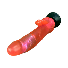 Vibrador Soft Rider con textura suave y diseño ergonómico, color elegante, vibrador cómodo y flexible para mujer, marca Glow & Vibe.