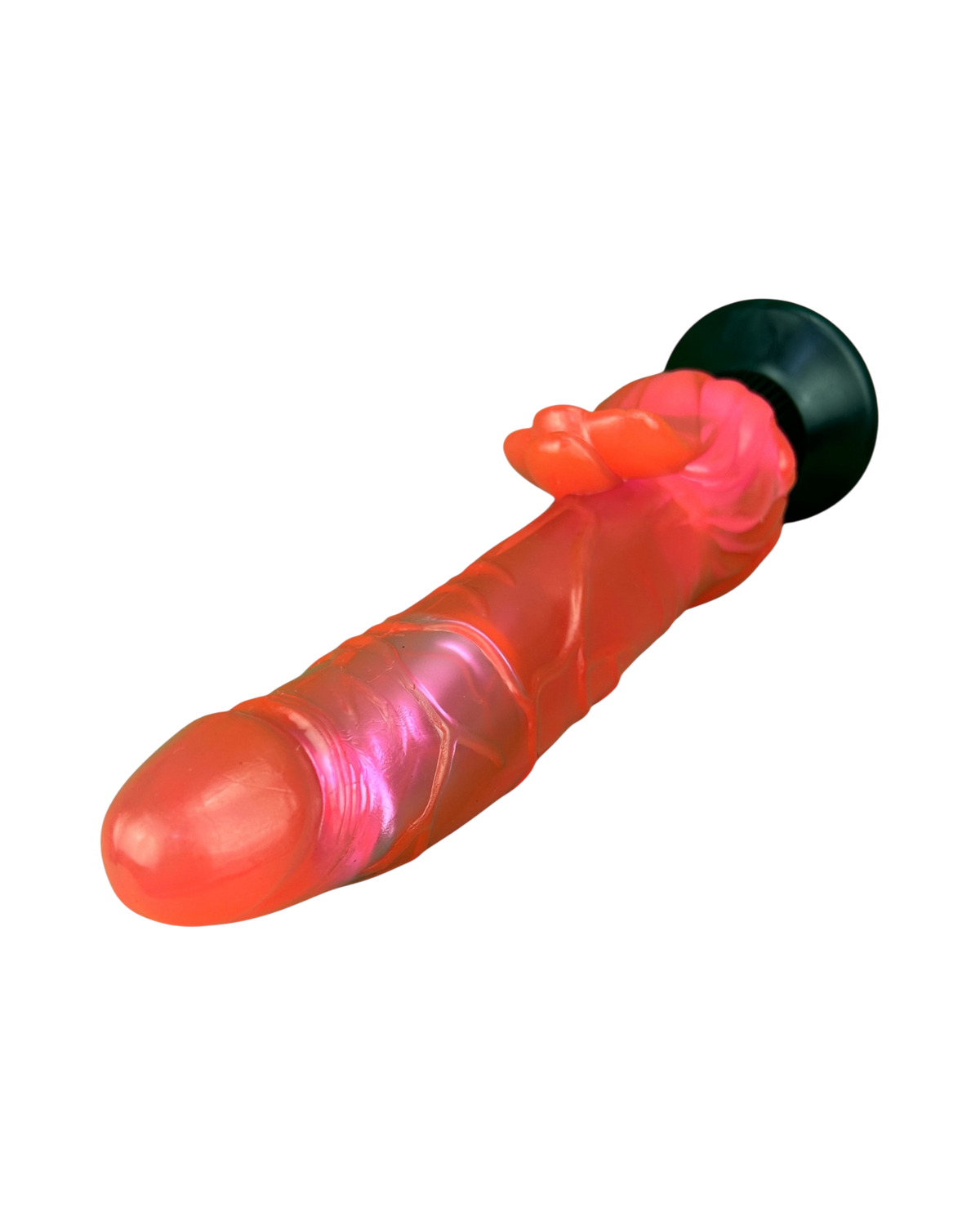 Vibrador Soft Rider con textura suave y diseño ergonómico, color elegante, vibrador cómodo y flexible para mujer, marca Glow & Vibe.