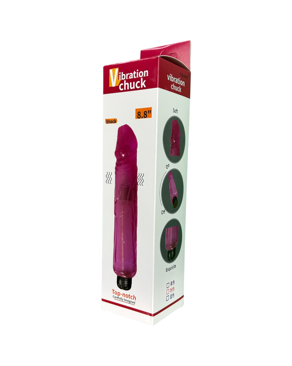 Vibrador brillante Glow Light con efecto luminoso, diseño elegante y moderno, juguete sensual para mujer Glow & Vibe.