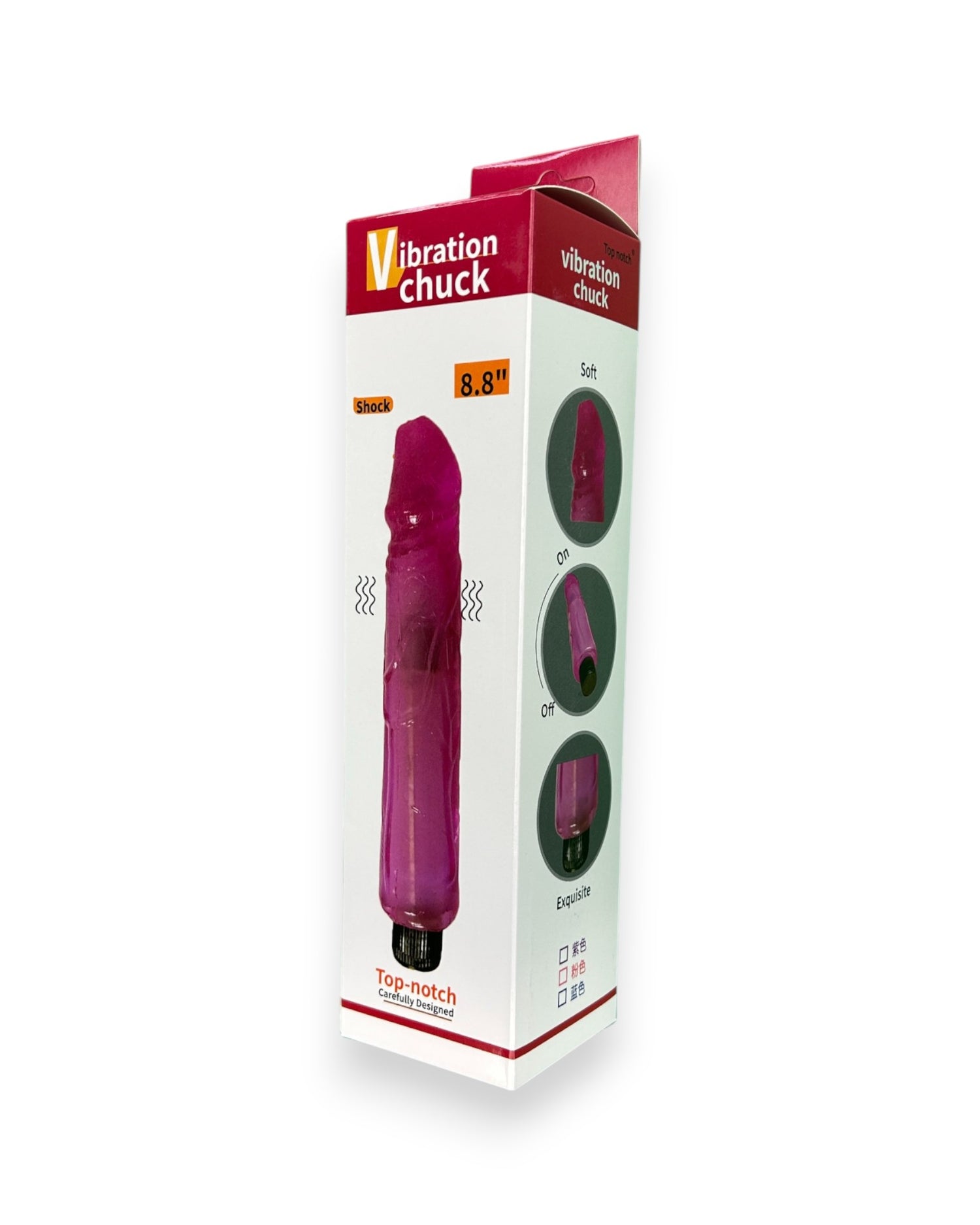 Vibrador brillante Glow Light con efecto luminoso, diseño elegante y moderno, juguete sensual para mujer Glow & Vibe.