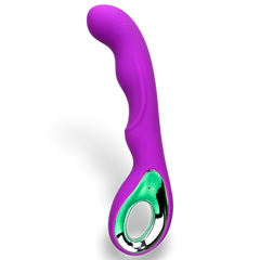 Vibrador Vibe Gatillo para punto G, diseño ergonómico y potente, vibrador elegante y preciso Glow & Vibe.