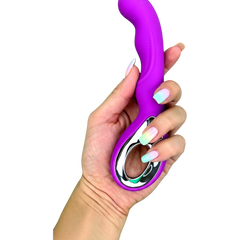 Vibrador Vibe Gatillo para punto G, diseño ergonómico y potente, vibrador elegante y preciso Glow & Vibe.