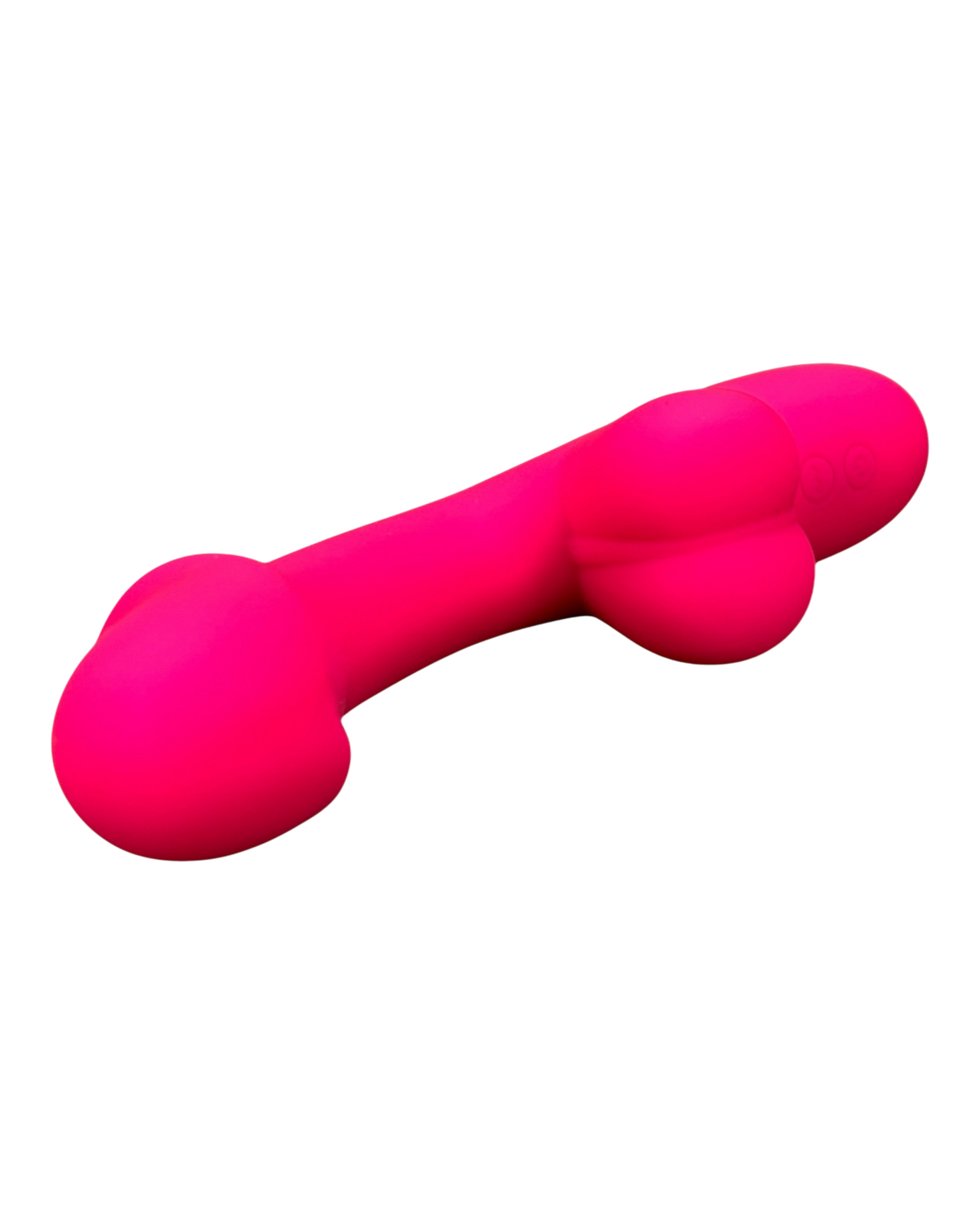 Vibrador Sexy Toy con doble estimulación de punto G y clítoris, diseño atrevido y sensual Glow & Vibe.