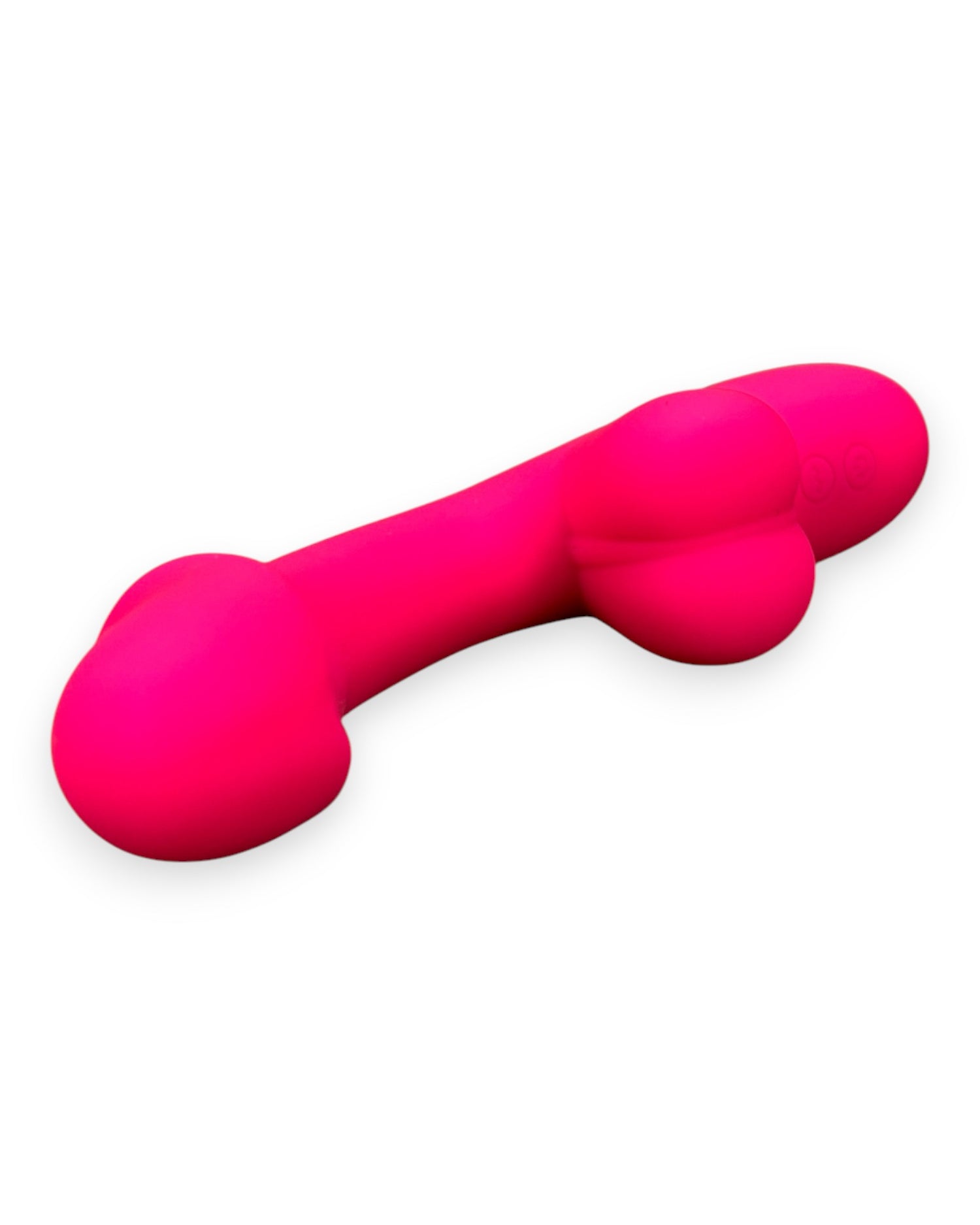 Vibrador Sexy Toy con doble estimulación de punto G y clítoris, diseño atrevido y sensual Glow & Vibe.