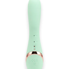Vibrador Play Inflate inflable de silicón con estimulador de punto G adaptable, diseño suave y elegante Glow & Vibe.
