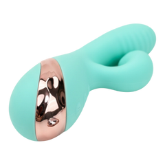 Vibrador Play Inflate inflable de silicón con estimulador de punto G adaptable, diseño suave y elegante Glow & Vibe.