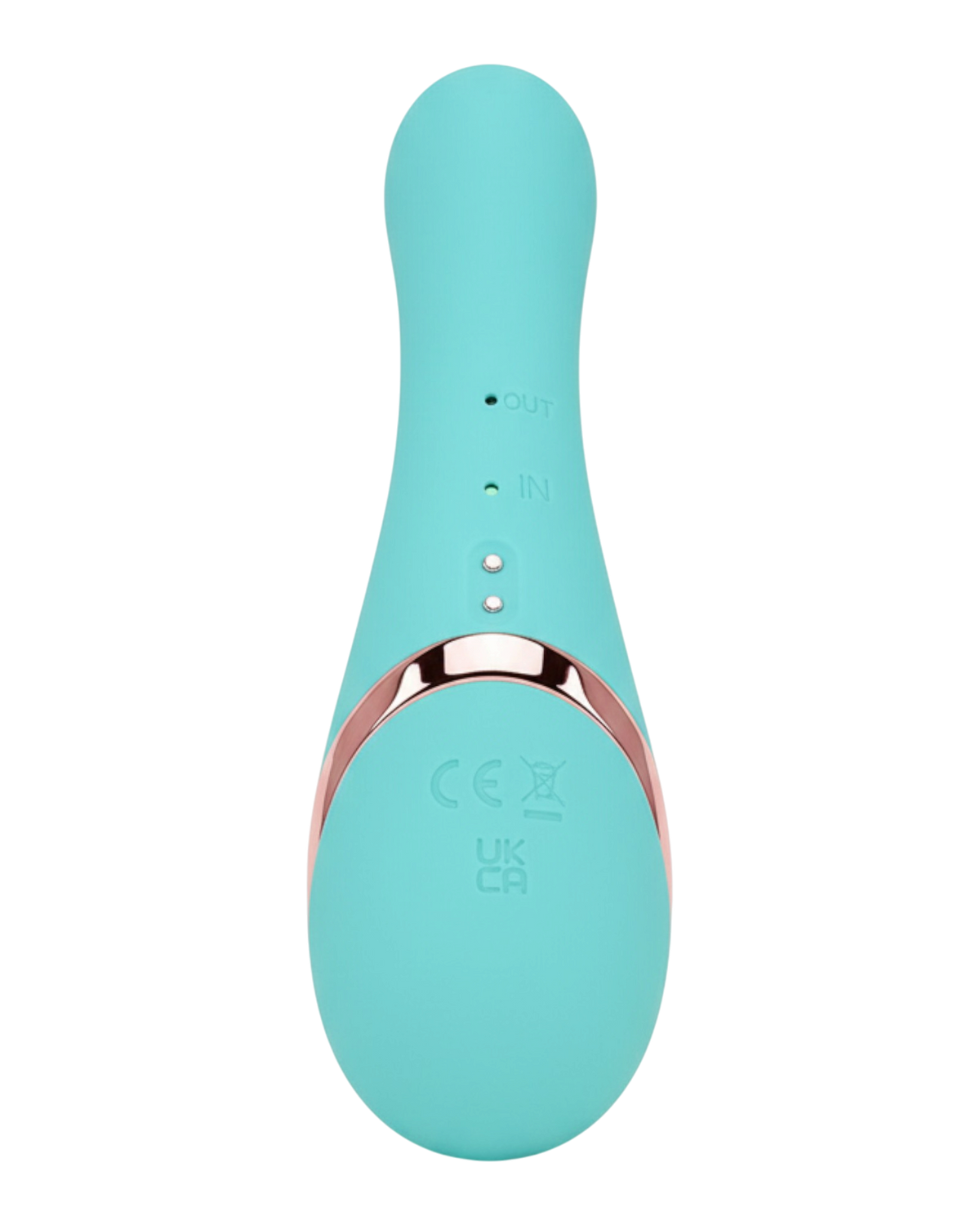 Vibrador Play Inflate inflable de silicón con estimulador de punto G adaptable, diseño suave y elegante Glow & Vibe.