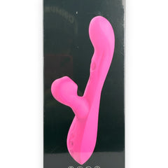 Vibrador Intense Licker con succionador de clítoris, pulsaciones internas y 10 funciones, vibrador innovador Glow & Vibe.