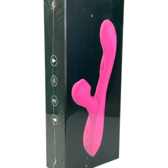 Vibrador Intense Licker con succionador de clítoris, pulsaciones internas y 10 funciones, vibrador innovador Glow & Vibe.