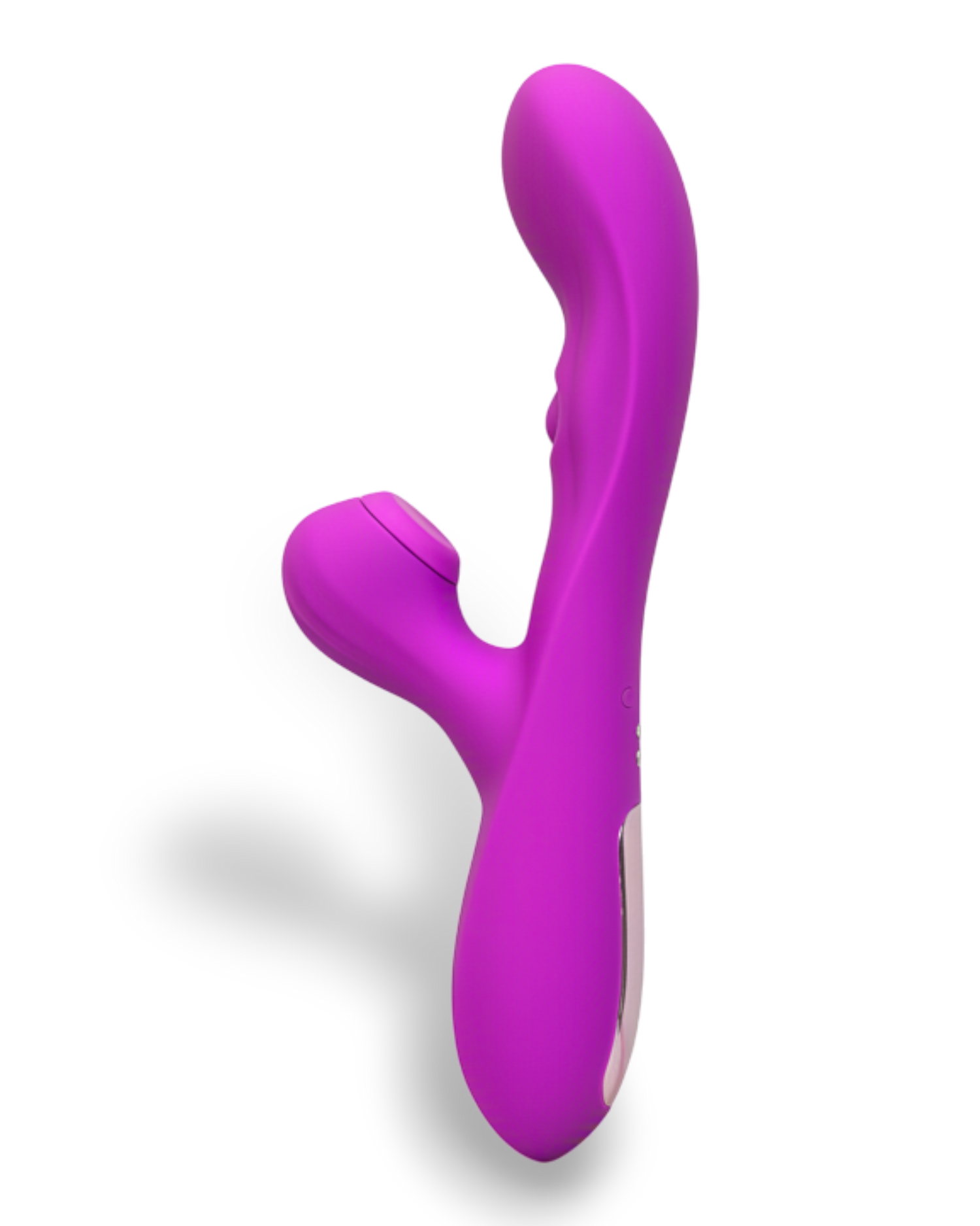 Vibrador Intense Licker con succionador de clítoris, pulsaciones internas y 10 funciones, vibrador innovador Glow & Vibe.