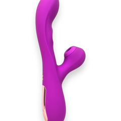 Vibrador Intense Licker con succionador de clítoris, pulsaciones internas y 10 funciones, vibrador innovador Glow & Vibe.